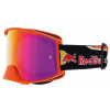 Okuliare STRIVE, Red Bull Spect (oranžové mátné, plexi fialové zrkadlové)