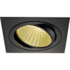 SLV 114280 New Tria 1 Set LED vstavané svetlo LED pevne zabudované LED osvetlenie 25 W čierna (matná); 114280