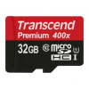Transcend 32GB microSDHC UHS-I 400x Premium (Class 10) paměťová karta (bez adaptéru) TS32GUSDCU1