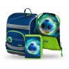 BAAGL SADA 3 Zippy Plus Futbalová lopta: aktovka, peračník, vrecko