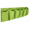 Horizontal Grow Bag 6 textilné kvetináče na stenu zelená balenie 1 ks - 1 ks