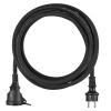 EMOS Predlžovací kábel neoprénový – spojka, 5m, 3× 1,5mm2 P01705