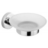 Aqualine SAMBA mydeľnička, mliečne sklo, chróm SB102