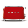 Hriankovač SMEG 50's Retro Style 2x2 červený 950W (TSF01RDEU)