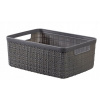 Curver JUTE S 5L antracit 27x11x20 cm