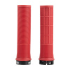 dRIVER MTB LOCK-ON gripy so skrutkovými objímkami OXFORD červené 130 mm 1 pár