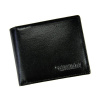 Pánska kožená peňaženka Cavaldi 0035-BS RFID čierna 10 x 8,5 x 2,5 cm