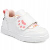 Detské športové topánky biele pre dievčatá na suchý zips Wojtyłko 24391 26