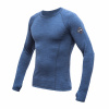 Pánske tričko dl.rukáv SENSOR MERINO BOLD cool blue XL