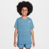 Nike Dri-FIT Miler Big Kids' (Boys') Training Top Smokey Blue 11-12 rokov
