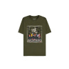Naruto Shippuden - Akatsuki clan Men's Short Sleeved T-shirt Velikost: L, Barva: Green