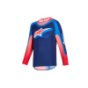 ALPINESTARS dres SUPERTECH VISTA YOUTH, ALPINESTARS, detské (tmavo modrá/korálová/cobaltová) 2026 - XL