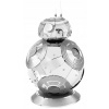 Metal Earth 3D puzzle Star Wars: BB-8, patrí medzi náročnejšie, 18 ks