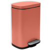 Spirella pedálový odpadkový kôš Akira matný, terakota, oceľ, 5 l