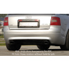 Rieger spoiler pod zadný nárazník S6-Look pro Audi A6 4B avant po faceliftu r.v. 07/01-, plast ABS bez povrchovej úpravy