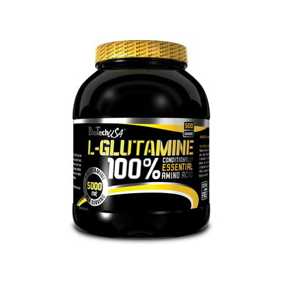 BioTech USA - 100% L-Glutamine 500 g