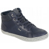 Tenisky GEOX Garcia C Syn.Le+Wax.Lea-Navy 33