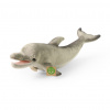 Rappa Plyšový delfín 40 cm ECO-FRIENDLY Rappa