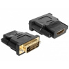Delock Adaptér DVI 24+1 pin samec > HDMI samice 65466