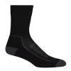 ICEBREAKER W Hike+ Light Crew, BLACK/MONSOON/MINK - S