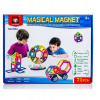 Konštrukčná súprava - Farebné magnetické bloky magický magnet 71 (Farebné magnetické bloky magický magnet 71)