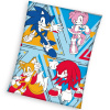 Carbotex Detská deka Ježko Sonic Original 130x170 cm