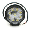 SuperLight Superlight 27W 12V / 24V prídavné pracovné a cúvacie svetlo guľaté