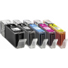 Basetech Ink náhradní Canon PGI-550PGBK XL, CLI-551BK XL, CLI-551C XL, CLI-551M XL, CLI551Y XL kompatibilní kombinované balení černá, foto černá, azurová,