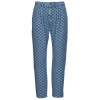 Karl Lagerfeld Rovné džínsy TAPERED MONOGRAM JCQ DENIMS Modrá