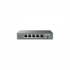 Prepínač Grandstream PoE GWN7701P (4x PoE až 1000 Mbps; 4x až 1000 Mbps) (GWN7701P)