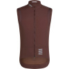 Pánska cyklistická vesta Rapha Men's Pro Team Lightweight Gilet - Walnut Brown/White M