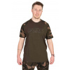 FOX Tričko Khaki/Camo Outline T-Shirt M