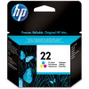 HP 22 Tri-color Original Ink Cartridge atramentová náplň 1 kusov Originál Štandardná výťažnosť Azúrová, Purpurová, Žltá (C9352AE)