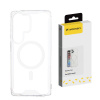 Wozinsky Priehľadné rohové puzdro MagSafe Samsung Galaxy S25+ Transparent