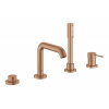 GROHE ESSENCE Vaňová bat. stojančeková so sprchovacím setom 19578DL1 kartáčovaný warm sunset