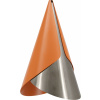 Závesná lampa Cornet oranžovo-strieborná