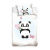 Carbotex obliečky Panda 226008 100 x 135 , 40 x 60 cm