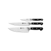 Zwilling Pro sada nožov 3 ks, kuchársky nôž 20 cm, nôž na krájanie 20 cm, nôž na špíz 10 cm, 38430-007