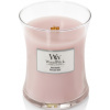 WoodWick Rosewood - Palisander vonná sviečka s dreveným knôtom a viečkom sklo stredné 275 g