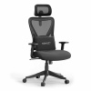 Otočné kreslo Sense7 čierna