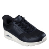 Skechers Free Slip In Uno Trainers Womens Black/White 7 (40)