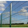 Zváraný plotový panel BRAVO 3D poplastovaný 1530 mm s vodorovným prelisom | zelený RAL 6005 | oko 50 × 200 mm | drôt 5,0 mm