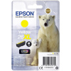 Epson T2634, 26XL atramenty originál náhradný Epson C13T26344012 žltá; C13T26344012 - Epson 26XL Yellow - originálny