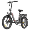 Fafrees F20+ Skladací Elektrický Bicykel - Sivá