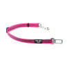 Julius-K9 Color & Grey Seat Belt Adapter - bezpečnostný pás do auta pre psov - ružový