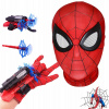 Kostým pre chlapca- Streľba rukavice s pavúkom mužom+maskou (Kostým maskuje Spiderman Miles Morales 140)