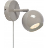Markslöjd Pop nástenná lampa 1x7 W sivá 108983