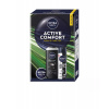 BEIERSDORF AG NIVEA MEN Box Active Comfort 2025 darčeková sada – antiperspirant 150 ml, sprchový gél 250 ml a krém 30 ml