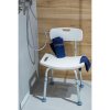 Olsen Spa Sprchová stolička, hranatá, nosnosť 150kg, hliník+ABS plast KD02331599