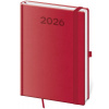 Týždenný diár 2026 A5 Print Pop malinový
